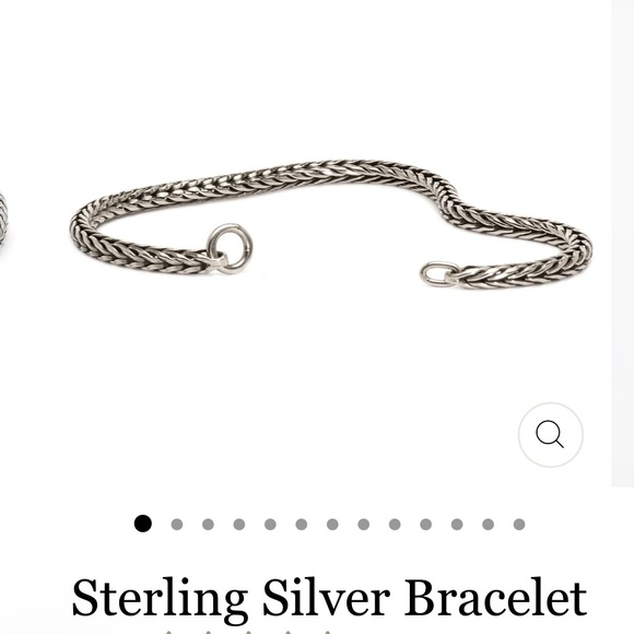 Trollbeads Jewelry - Trollbeads silver bracelet.